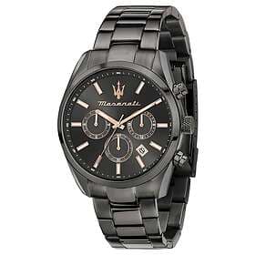 Maserati R8853151001 Men's Attrazione (43mm) Black Dial Watch
