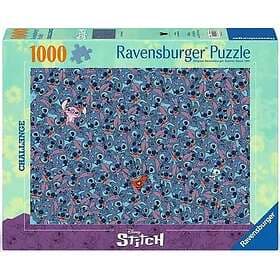 Ravensburger Utfordring Disney Stitch 1000 Brikker