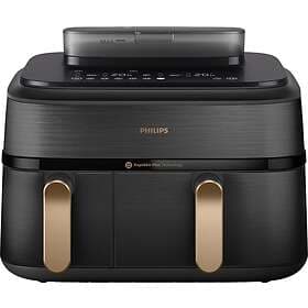 Philips 5000 Series Airfryer Med Damp NA552/00 Dual Basket