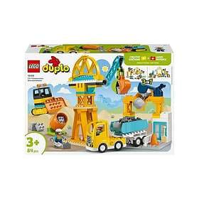 LEGO DUPLO 10476 Byggeplass og anleggsmaskiner 3in1