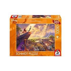 Schmidt Disney Løvenes Konge Thomas Kinkade 1000 Brikker