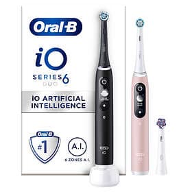 Oral-B iO Series 6 Duopakning med ekstra børstehode