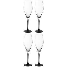Villeroy & Boch Manufacture Rock Champagneglass 26cl 4-pakning