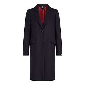 Tommy Hilfiger Wool Blend Classic Coat (Women's)